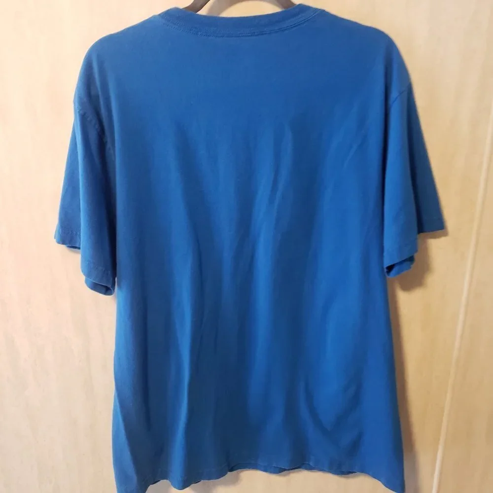 Adidas Orlando Magic Blue T-Shirt 100% Cotton Size XL